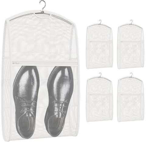 Borsa Lavatrice Per Scarpe 5 riutilizzabili per asciugatura | Lavanderia Scarpe per Asciugatura di Stivali e Calzature Viaggio Casa Bagno Dormitorio Hotel