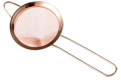 Passoire à cocktail en acier inoxydable plaqué cuivre 85 mm