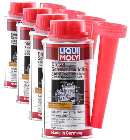 LIQUI MOLY Diesel-Schmieradditiv | 150 ml | Dieseladditiv | Art.-Nr.: 5122, farblos (Packung mit 4)