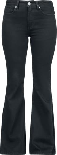 RED by EMP Damen Schwarze Boot Cut Jeans
