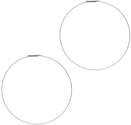 Hangsu 2 adaptadores de retención de juntas de puerta de lavadora de 32 cm/34 cm/40 cm, fácil instalación para adaptador de retención de juntas de puerta de metal