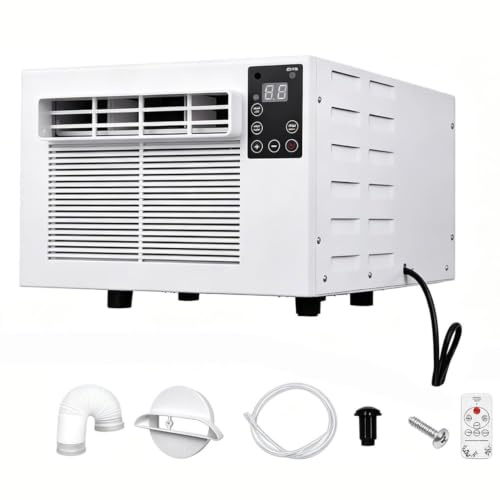 Hydravex Climatiseur Compact avec Fonctionnement Ultra Silencieux, Affichage numérique, déshumidificateur à Refroidissement Rapide, idéal pour la Chambre et la Cuisine Airconditioning