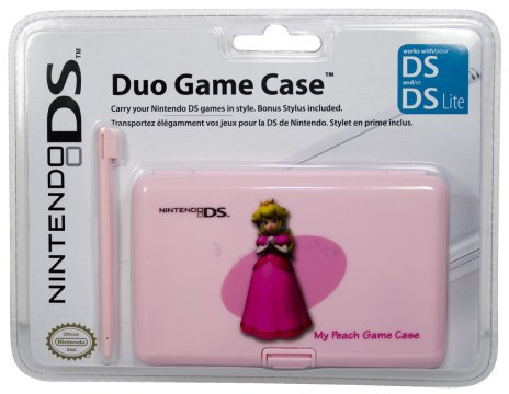 Nintendo DS Lite - Duo Game Case + Stylus, Prinzessin Peach
