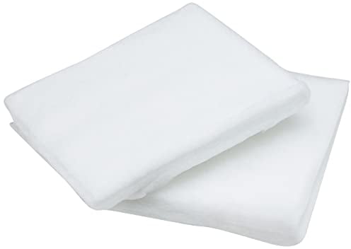 Xavax Filtre à fibres longues pour hottes aspirantes (2 filtres universels pour extraction par extraction, sur mesure, 57 x 47 cm) Blanc