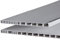 PVC Verschlussdeckel, Rolladenkasten Deckel Tiefe 160 mm Länge 100 cm ** Die Länge auf cm genau