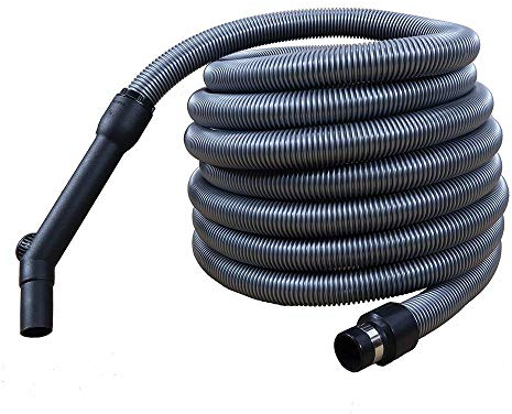 Tubo flessibile universale completo Ø32 per aspirapolvere centralizzato mt 9 (9)