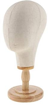 CUTICATE Dekokopf Make Up Schaufensterpuppe Halbkreisförmig Acryl Mannequin-Kopf