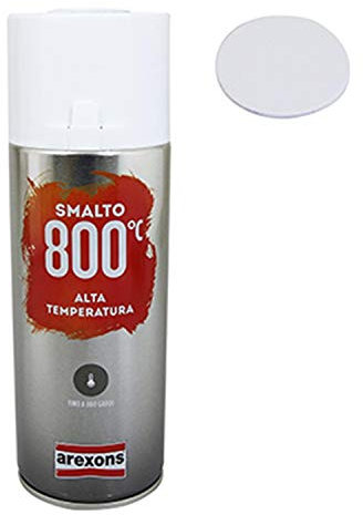 BOMBE DE PEINTURE AREXONS PRO HAUTE TEMPERATURE 800C BLANC spray 400 ml (3330)