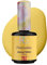 Pink Gellac UV Gel Nagellack - 287 Joyous Yellow 15 ml - Lang Anhaltend Shellac Nagellack Gelb - Gel UV für 14 Tage Nägel in Salonqualität - Made in Holland