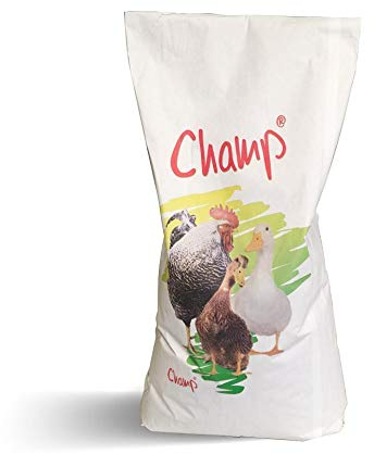 Champ Geflügelkörnerfutter Hühnerfutter ohne Gentechnik mit Muschelschalen, 15 kg