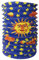 Idena 30228 - Zuglaterne Sonne, Durchmesser 16 cm, Höhe 24 cm, Mond, Sterne, St. Martin, Lichterfest, Laternenumzug, Advent, Weihnachten, Dekoration