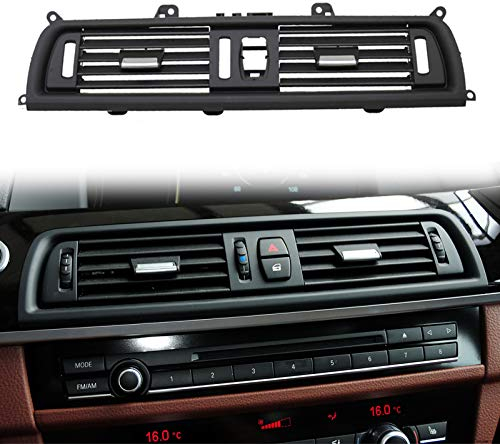 TTCR-II Frontluftgitter Kompatibel mit Lüftungsgitter BMW 5er F10 F11,Lüftungsgitter Klimaanlage Vorne,Auto Front AC Vent Ersatzluftkonsole F10/F11 520 523 525 528 530 535 550 2010-2016,5er Zubehör