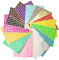 Punktaufkleber,16 Blatt 10mm Runde Rund Punkt Aufkleber 2475 Klebepunkte Regenbogen Aufkleber Farbkodierung Etiketten Markierungspunkte for Büro Schule Kalender Karte Kunsthandwerk