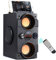 Feegar Dance Altoparlante Bluetooth Portatile Bluetooth Senza Fili 30m Altoparlante Esterno Doppio Subwoofer Stereo Ricco Supporta Radio FM Lettore MP3 AUX EQ 30W Bluetooth Boombox