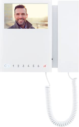 MONITOR MINI BIANCO CON 8 PULS (COMELIT GROUP cod. 6701W/8)