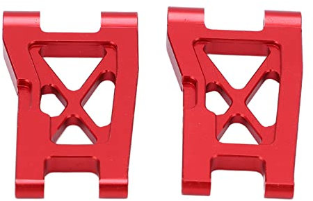 Querlenker-Set aus Aluminium Vorne/hinten, Spurstangenersatz für Traxxas LaTrax Teton 76054‑1 1/18 RC Trunk(rot)