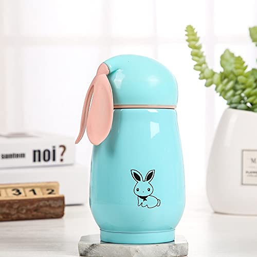 Vaso Termico Rabbit Thermo Copa Premium Travel Acero inoxidable Thermos Tazas de café Bpa TERMOS GRATUITOS for LA BOTELLA DE AGUA DE TEA GARRAFA TERMICA Taza Termo ( Capacity : 200mL , Color : Green )