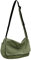 YILCER Canvas Crossbody Tasche für Frauen Mädchen, Canvas Schultertaschen Ästhetische Messenger Bag Hobo Tote Bag für Schule, Reisen, Freizeit, Alltag, armee-grün