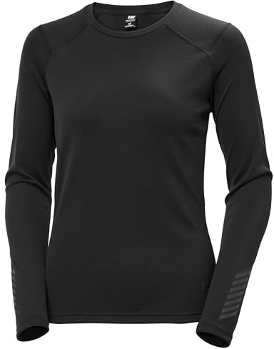 Helly Hansen Damen W Lifa Active Crew, Schwarz, M