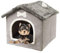 Faltbares Hundehaus Hundehütte Bett – Indoor Hundehaus Warm Hundebett | Haustierhaus für kleine, mittelgroße und große Hunde Katzen, Winter Warm Katzennest Welpenhöhle Sofa Haustierprodukte