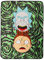 NORTHWEST Rick and Morty Silk Touch Überwurfdecke, 116,8 x 152,4 cm, Melt Together