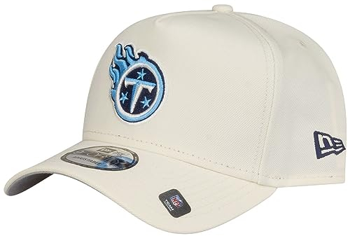 New Era 9Forty A-Frame Cap - Tennessee Titans Chrome White