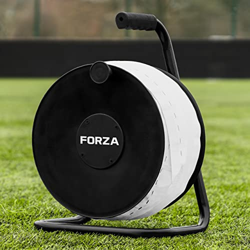 FORZA 100m Spielfeldmarkierungsband [3 Farben] - Linienmarkierung für Sportplätze