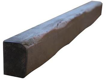 oakleys oak Solid Oak Beams for Fireplaces- Oak Floating Shelf for Home Decor- Rustic Shelves to Decorative Logs for Fireplace- Heavily Worked- Beam Size(90x7.5x10) Cm