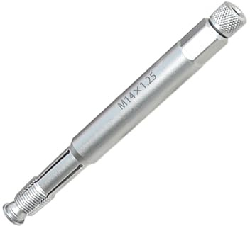 DPTOOL Outil de réparation de Filetage de Bougie d'allumage 14 mm M14 x 1,25 pour réparer Les filetages et empêcher Les copeaux de métal de pénétrer dans Le Cylindre 14 mm
