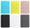 XMNIVATE 6-Piece Silicone Cell Phone Holder - Square Suction Cup, Driving Mount