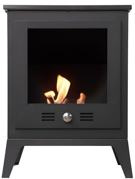 Sureflame Carino Bio Ethanolofen in Schwarz