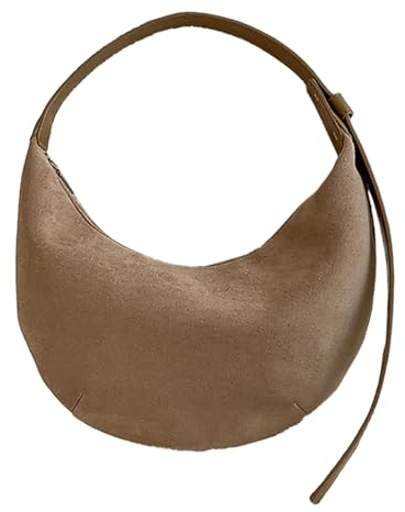 Itkcozcg Modische Handtasche für Damen, Achseltasche, einfache Unterarmtasche, koreanische Stile, Umhängetasche, ästhetische Handtasche, all-Matching Knödel, Tasche für den täglichen Gebrauch,