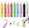 Scentoria 9 Stück Wachsstifte für Kerzen, Kerzen Bemalen Set Bunt 15 ml, Wachsstifte für Kerzen, Kerzenstifte, Candle Pen für Kerzen Verzieren, Kerzen Bemalen, Tassen Bemalen, Keramik Bemalen set
