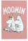 Moomin Moomintroll und Snorkmaiden Picknick-Kühlschrankmagnet aus Holz