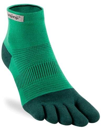 Injinji Teensokken Run Lightweight Mini Crew Coolmax Unisex IS281130 50 Green