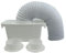 Tdkjfoutr Kit Condensa Asciugatrice A con Conduttura 'Aria In PVC. Condensatore per Asciugatrice A