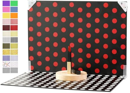HengMing Fotohintergründe mit 24 Mustern, 12 Stück, Fotohintergründe, Fotoshooting-Hintergrund für Lebensmittel, Schmuck, Kosmetik, Make-up und andere kleine Produkte (40 x 30 cm)