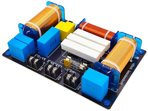 Rxgiasup 1-High 2-Low Dediziertes Frequenzteilermodul 3-Wege 700 W Leistung Einstellbare HiFi Frequenzweiche PA-315 Einstellbare Hoch Niederfrequenz Frequenzweiche