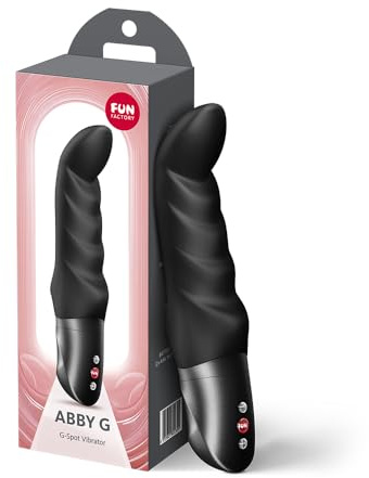 Fun Factory ABBY G | G-Punkt-Vibrator | Sexspielzeug für Frauen | Sex Toys | Gebogener Vibrator für gezielte G-Punkt-Stimulation | 10 Vibrationsprogramme | Batteriebetrieben | Wasserdicht