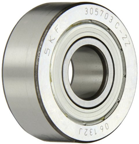 SKF 305703 C-2Z Radial-Kugellager, eckig, Stahl