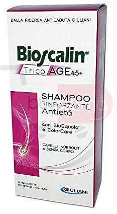 Bioscalin TricoAge 45+ Stärkendes Shampoo 200 ml - Anti-Haarausfall und Anti-Aging