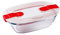 Pyrex Cook&Heat Dose, Glas, Transparent, 17 x 10 x 5 cm - 0,4 Liter, 1 Stück