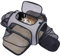 Erweiterbare Transporttasche Katze, Welpen, Öffnung an 4 Seiten, erweiterbar, Flugzeug-genehmigt, reisefreundlich, faltbar, weiches Fleece-Bett für Haustiere, Transportbox, 45x28x28cm