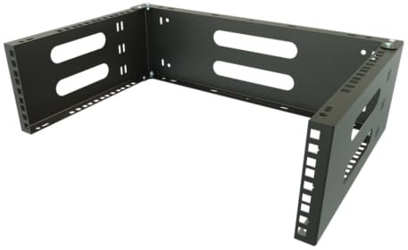 Stalflex Montage Mural Serveur Baie de Brassage 19 Pouces 3U/4U 330mm - Déplier Rack Serveur Fabriqué en Acier - Racks pour Ordinateur et Serveur