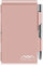 amassan Kleines Notizbuch aus Metall, Mini-Notizblock, kleiner Taschen-Notizblock aus Aluminium mit Mini-Metallstift und 60-Seiten-Blättern - Notizbücher Notizblöcke (Rose Gold)