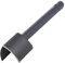 Locheisen V Form Lederstanzer Cutter Leather Hole Punch, Halbrund Leder Schneider Punch Cutter, Locheisen Set für Strap Belt Wallet Bag(30mm)
