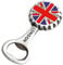 ARFUKA Magnetic Bottle Opener & Fridge Magnet with Retro British Flag Design Durable Stainless Steel Beer Opener Tool for Home, Bar, Parties, Unique for Men, Women