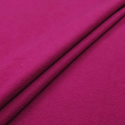 Panini Tessuti – Weicher, Warmer Fleece-Stoff Uni, Antipilling, 150 cm Breit – Meterware für Kleidung, Decken, DIY & Wohnaccessoires