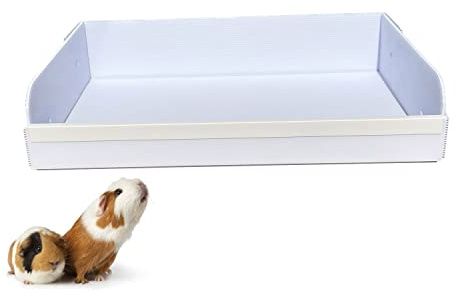 Meerschweinchen-Toilette für alle C&C- und Midwest-Käfige, Meerschweinchen-Streuklo, Meerschweinchen-Futterbereich – hält den Meerschweinchenkäfig sauber und ordentlich.