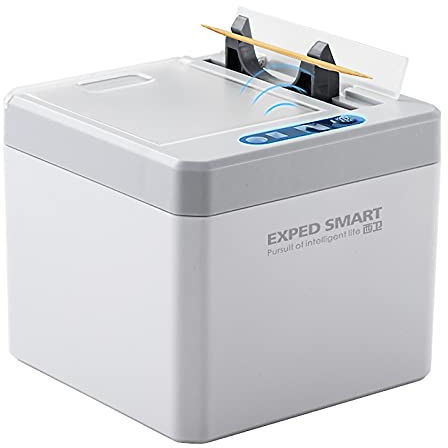 Ailao Stuzzicadenti Automatico Scatola, Stuzzicadenti a Induzione a Infrarossi Intelligente Porta Stuzzicadenti Elettrico Dispenser per Stuzzicadenti Automatico